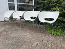 4x Tom Vac Stühle, Vitra