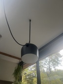 3x Flos Aim Pendelleuchte - schwarz