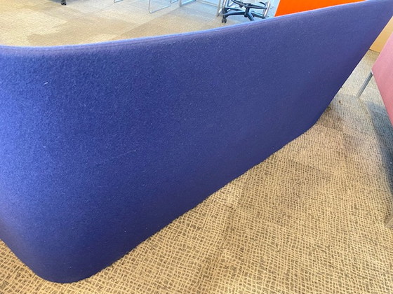 Image 1 of Designsofa Gispen - orange/blau