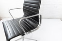 Vitra EA119 Bürostuhl Leder / Aluminium gebürstet