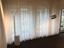 Flos Arco Terra HALO, Bogenlampe mit Schnurschalter