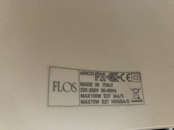 Image 1 of Flos Arco Terra HALO, Bogenlampe mit Schnurschalter