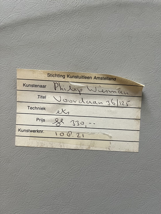 Image 1 of Philip Wiesman – Radierung