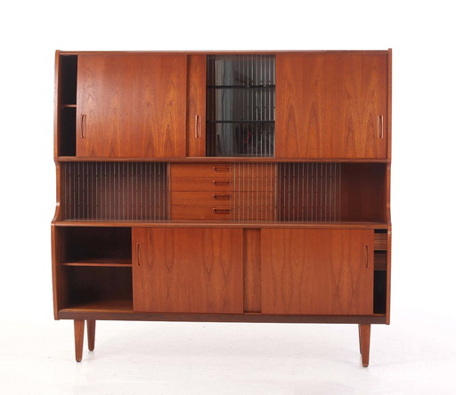 Dänisches Design-Highboard von Poul M. Jessen, 1960er Jahre