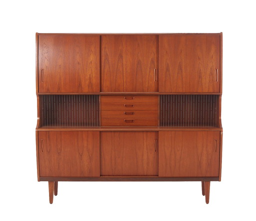 Dänisches Design-Highboard von Poul M. Jessen, 1960er Jahre