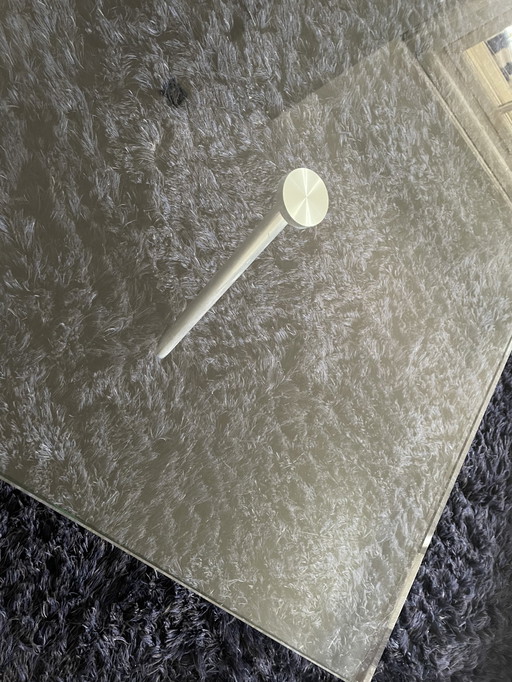 Glastisch Maupertuus, 120 x 120 cm