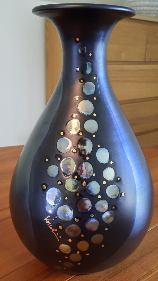 Vintage Verzolini Questa Majolikavase