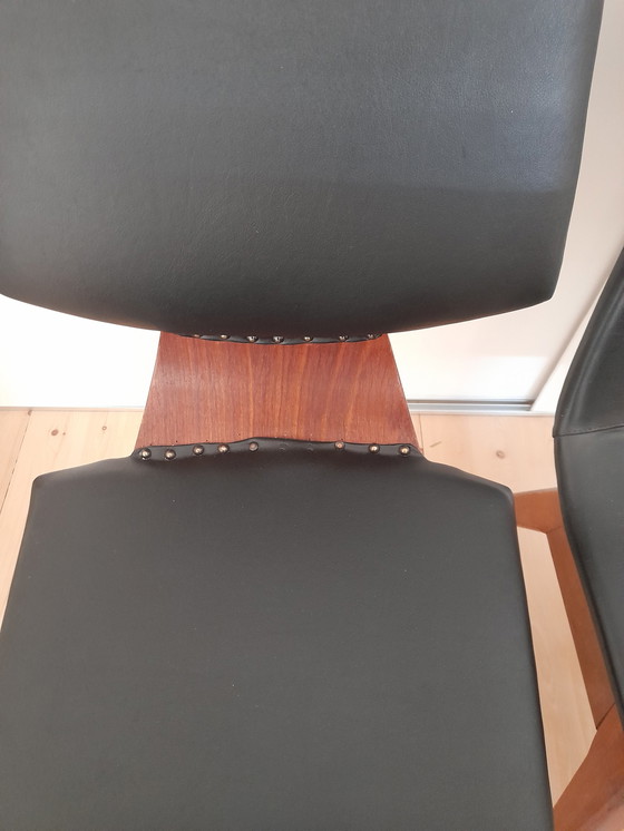 Image 1 of 4x Design-Esszimmerstuhl