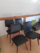 4x Design-Esszimmerstuhl