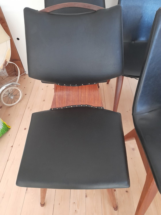 Image 1 of 4x Design-Esszimmerstuhl