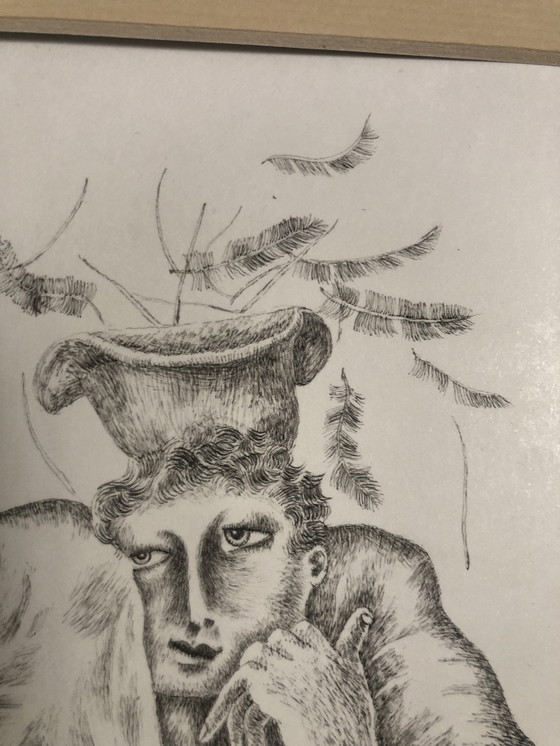 Image 1 of Minh Tran Das Träumer-Gemälde