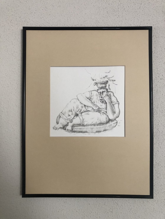 Image 1 of Minh Tran Das Träumer-Gemälde