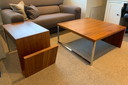 Couch- und Beistelltisch aus der Mid Century