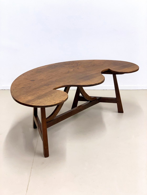 Image 1 of Norditalienischer Couchtisch aus Walnussholz