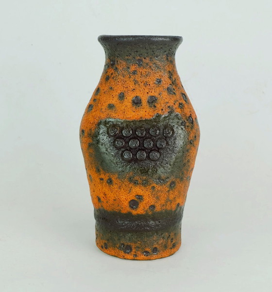 Image 1 of seltene Vintage Fat Lava Roboter VASE aus den 1960er Jahren, Modellnummer 560/20 aus U-Keramik