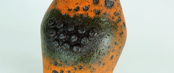 Image 1 of seltene Vintage Fat Lava Roboter VASE aus den 1960er Jahren, Modellnummer 560/20 aus U-Keramik