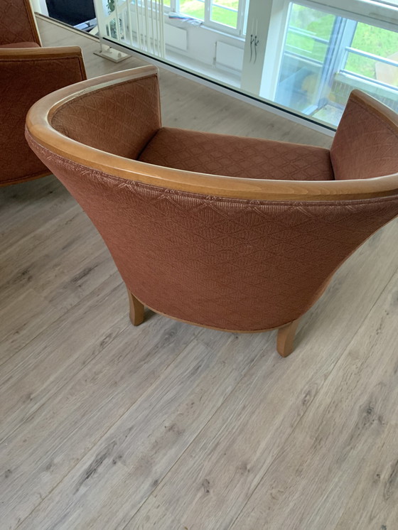 Image 1 of 2x Bijenkorf Clubsessel