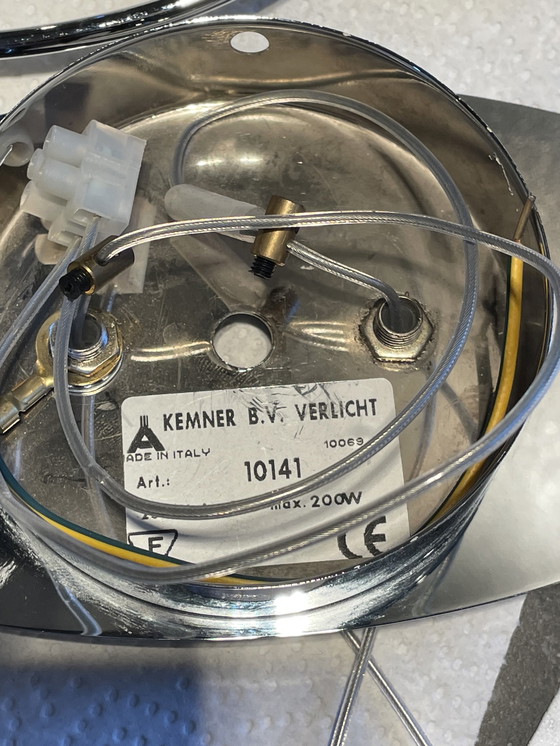 Image 1 of Italienisches Design aus Chrom mit Glas