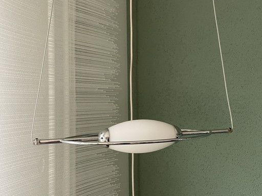 Italienisches Design aus Chrom mit Glas