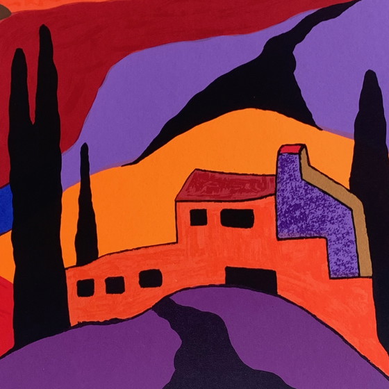 Image 1 of Ronald Boonacker Siebdruck – Lombardei II