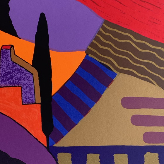 Image 1 of Ronald Boonacker Siebdruck – Lombardei II