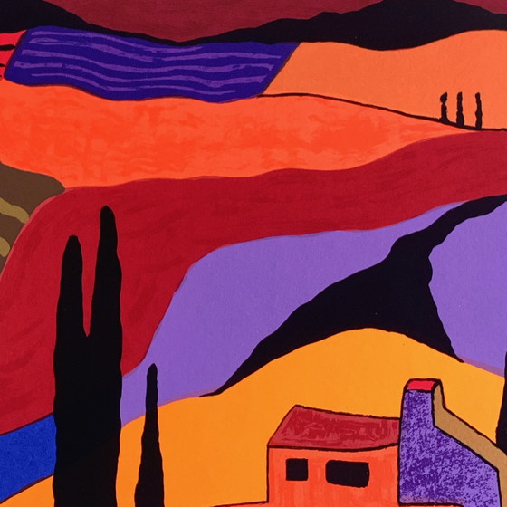 Image 1 of Ronald Boonacker Siebdruck – Lombardei II