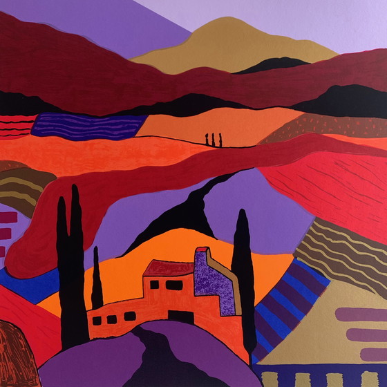 Image 1 of Ronald Boonacker Siebdruck – Lombardei II