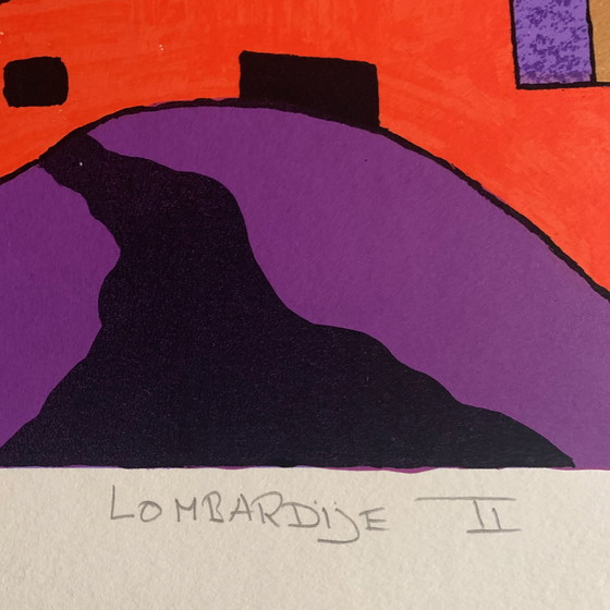 Image 1 of Ronald Boonacker Siebdruck – Lombardei II