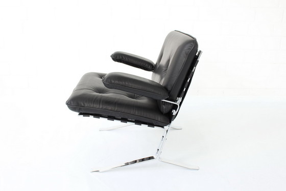 Image 1 of 1x Olivier Mourgue for Airborne Int. "Joker" Lounge Chair / Sessel, France 1964