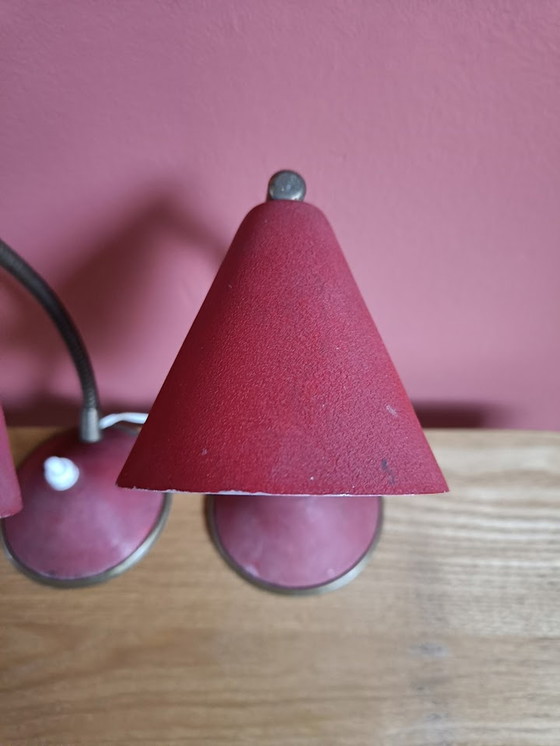 Image 1 of 2x Vintage Schreibtischlampe Nachtlicht