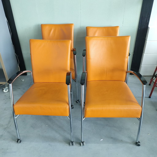 4x Top Form Designerstühle