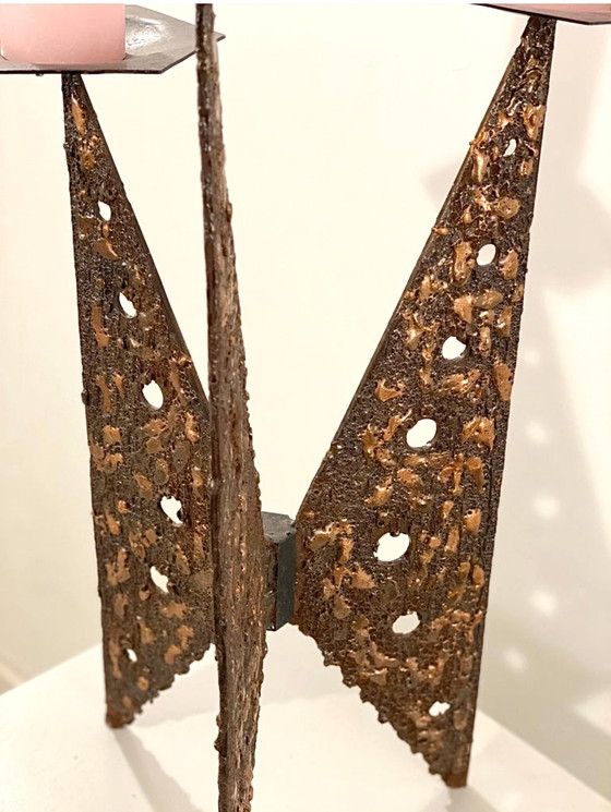 Image 1 of Großer Brutalist Kerzenhalter