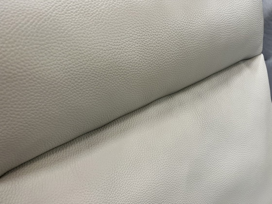 Image 1 of Leolux Kudo Drehsessel Off-White Leder