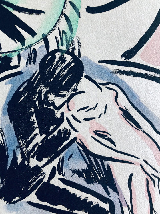 Image 1 of Kees van Dongen La Garconne 1925 Pochoir