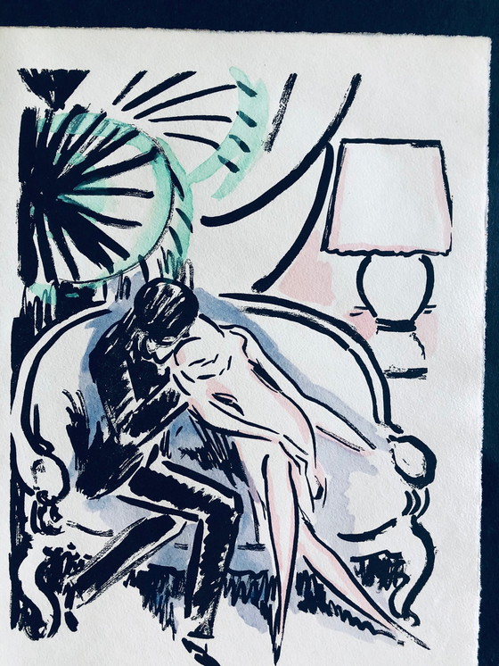 Image 1 of Kees van Dongen La Garconne 1925 Pochoir