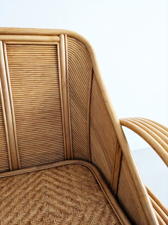Image 1 of Vintage Sofa aus Rattan