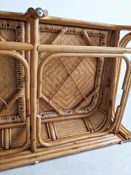 Image 1 of Vintage Sofa aus Rattan