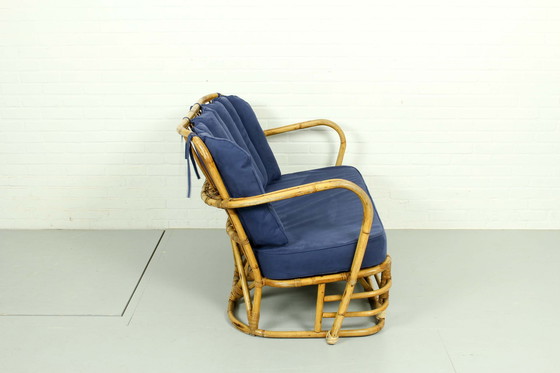 Image 1 of Rattan-Lounge-Set aus der Mitte des Jahrhunderts