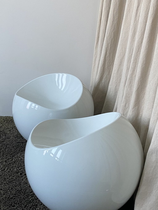 2x Kugelstuhl FINN STONE