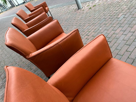 Image 1 of 6 x Design On Stock Stuhl Amra Cera Cognac