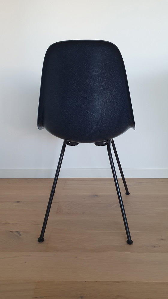 Image 1 of Vitra Eames Fiberglass Chair DSX-Dark