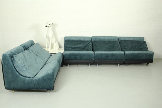 Image 1 of Sechsteiliges Lounge Sofa Set Orbis, entworfen von Luigi Colani für COR, 1969.