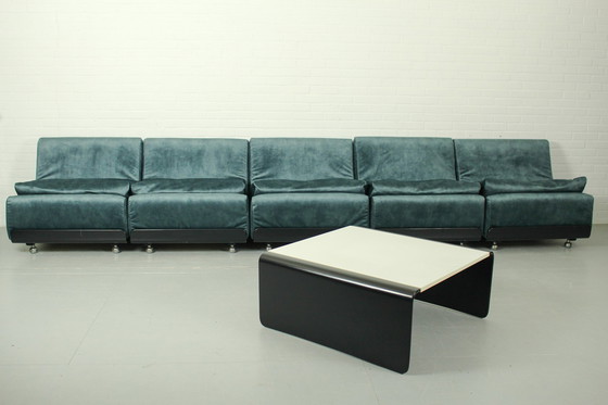 Image 1 of Sechsteiliges Lounge Sofa Set Orbis, entworfen von Luigi Colani für COR, 1969.