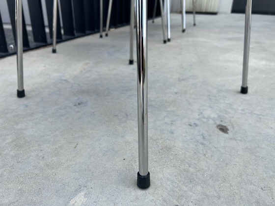 Image 1 of 4x Fritz Hansen Arne Jacobsen Schmetterlingsstühle