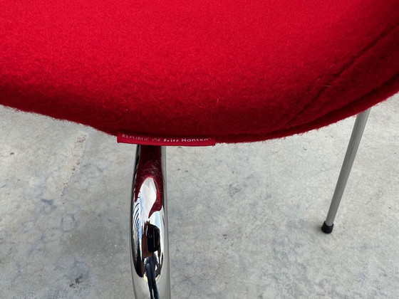 Image 1 of 4x Fritz Hansen Arne Jacobsen Schmetterlingsstühle