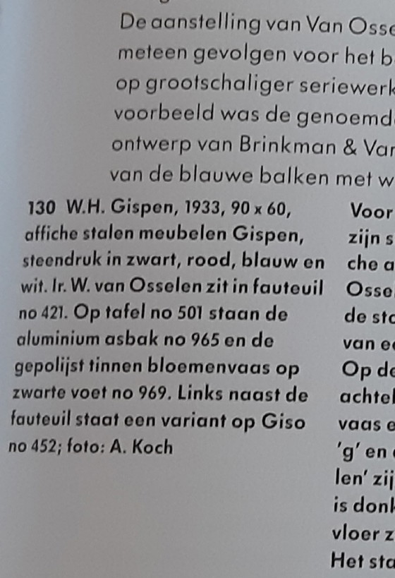 Image 1 of Gispen 501 Beistelltisch