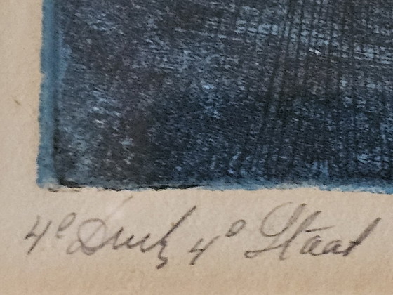 Image 1 of Hermann van Valen. Herman van Valen - Radierung „Zwei Reiter“