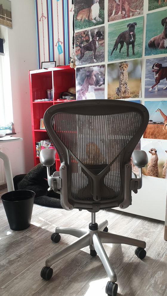 Image 1 of Herman Miller Aeron B Vollausstattung Carbon