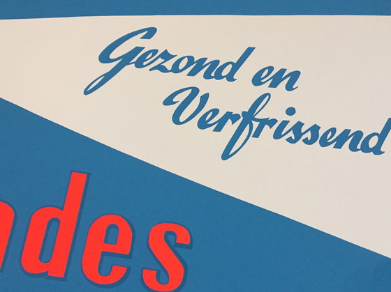 Image 1 of Originaler Werbeplakat-Siebdruck