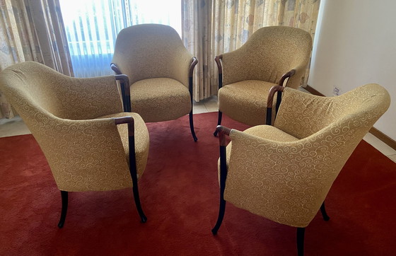 Image 1 of 4x Giorgetti Progretti 63220 Stuhl